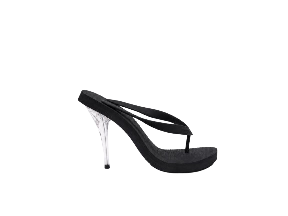 Black / clear