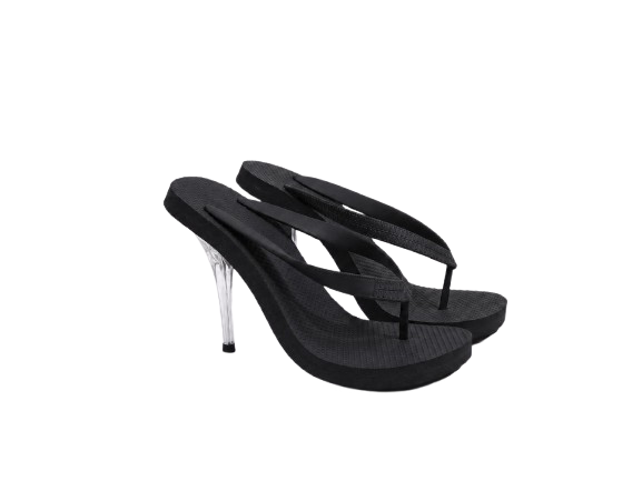 Black / clear