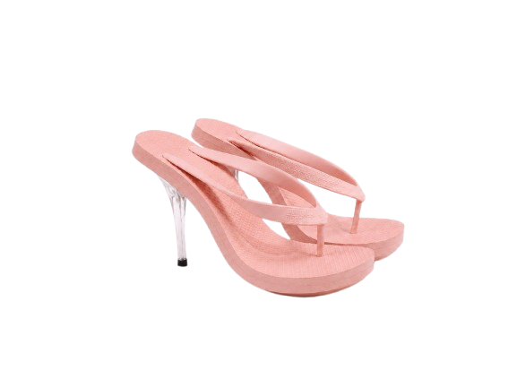 Baby pink / clear